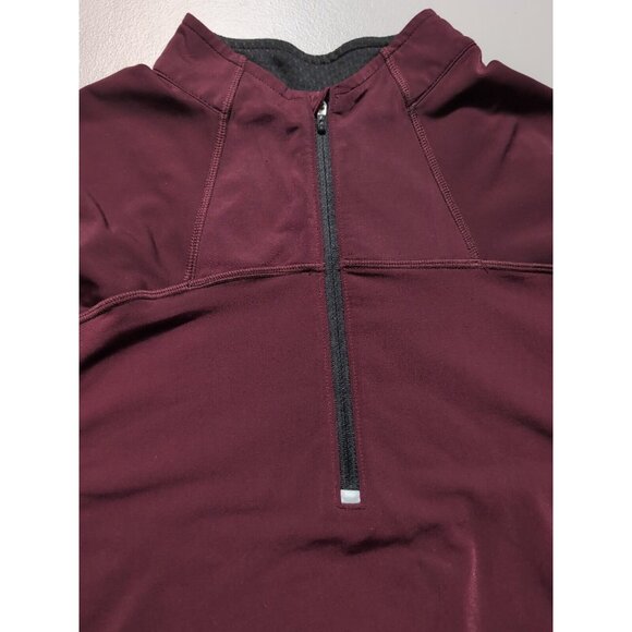 C9 Champion Womens Size Medium Burgundy Jacket Athletic 1/4 Zip Running Training - Picture 7 of 12